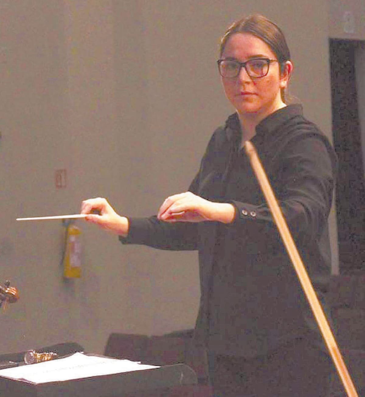 Aunque su “fuerte” es el piano, Esmireli también toca algo de clarinete, de viola y de chelo.