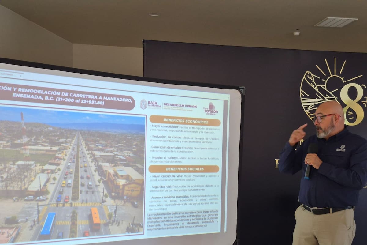 Renovación del Bulevar Maneadero arrancará el 14 de septiembre
