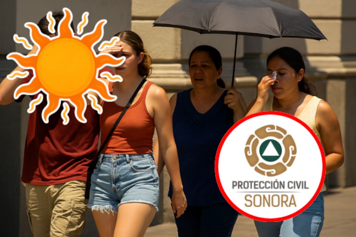 Sonora tendrá días extremos: pronostican temperaturas de hasta 46°C y sin una sola nube en el cielo