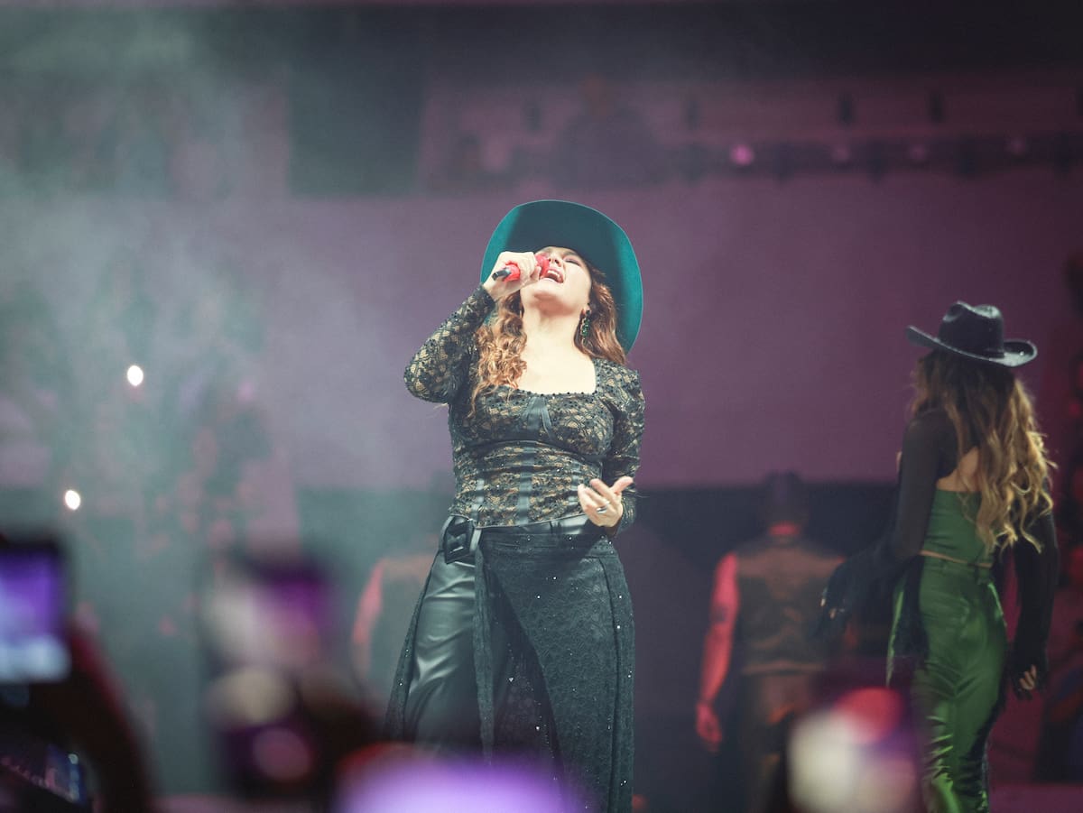Entre las canciones que interpretaron juntos estuvo “Basta Ya”, tema popularizado por Jenni Rivera l Foto: Juan J Morales