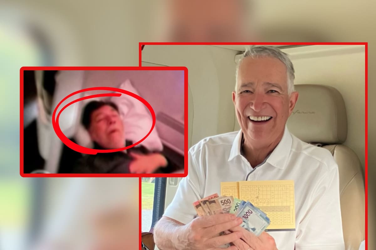 Ricardo Salinas Pliego se lanza contra Noroña por su viaje en cabina de lujo durante su vuelo desde Roma a CDMX “mientras los pobres chairos son asaltados en carreteras”