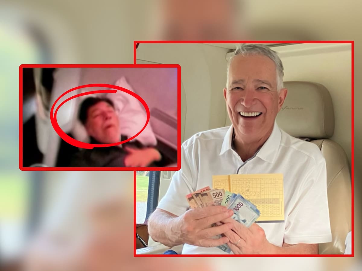 Viaje en cabina de lujo desde Roma desata polémica: captan a Gerardo Fernández Noroña en asiento tipo cama y Ricardo Salinas Pliego lanza crítica en redes. | Crédito: Instagram @ricardosalinas/ X @azucenau