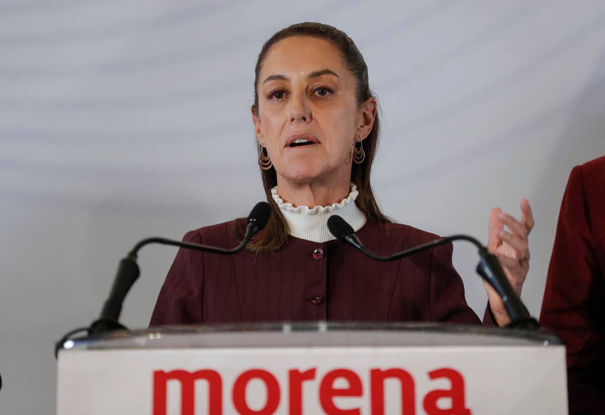 Claudia Sheinbaum podría ser multada por el INE con hasta 53 millones de pesos. | EFE.