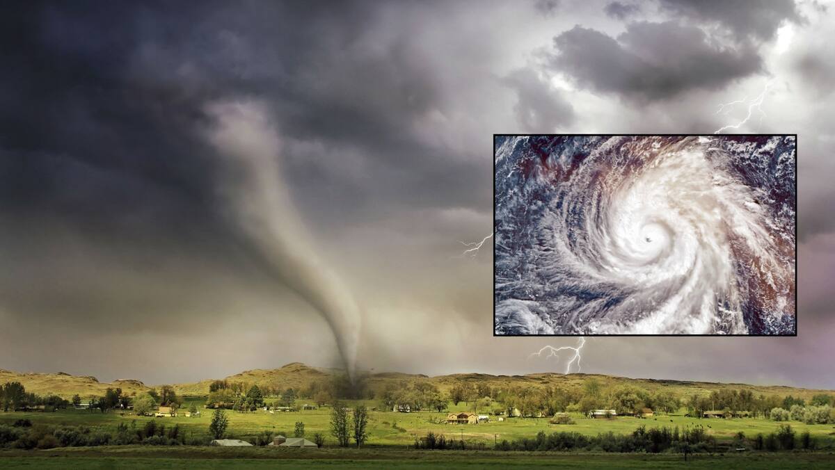 Una línea seca en el norte, junto con la corriente en chorro subtropical, favorecerá la formación de torbellinos o tornados en Chihuahua (este y noreste) y Coahuila (noroeste).