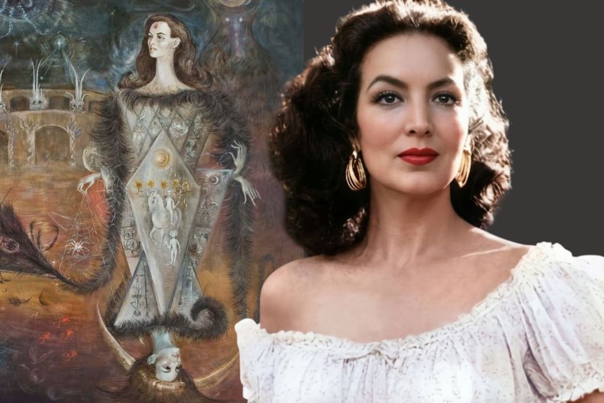 El secreto oculto en el cuadro de María Félix: Por qué “La Doña” rechazó a Diego Rivera por un amuleto esotérico