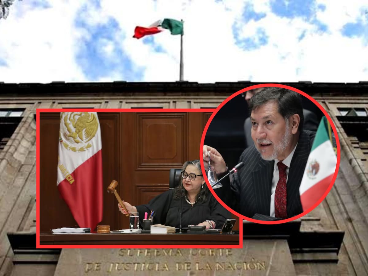 Reforma Judicial: Noroña advierte consecuencias si la Corte no la acepta. | Crédito: El Universal/Banco digital GH
