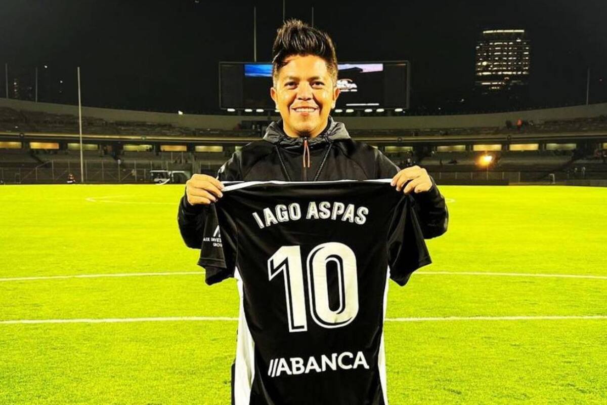 Isra se defiende de críticas por ganarle playera de Iago Aspas a canterano de Pumas: "El jersey se queda conmigo"