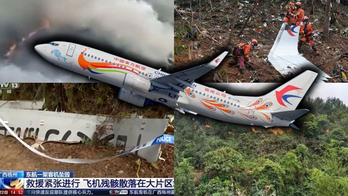 Un avión de China Eastern Airlines volaba sobre la región montañosa de Guangxi el 21 de marzo de 2022 cuando perdió contacto con control de tránsito aéreo y cayó 29 mil pies; cuatro años después la NTSB reveló que la causa podría haber sido intencional