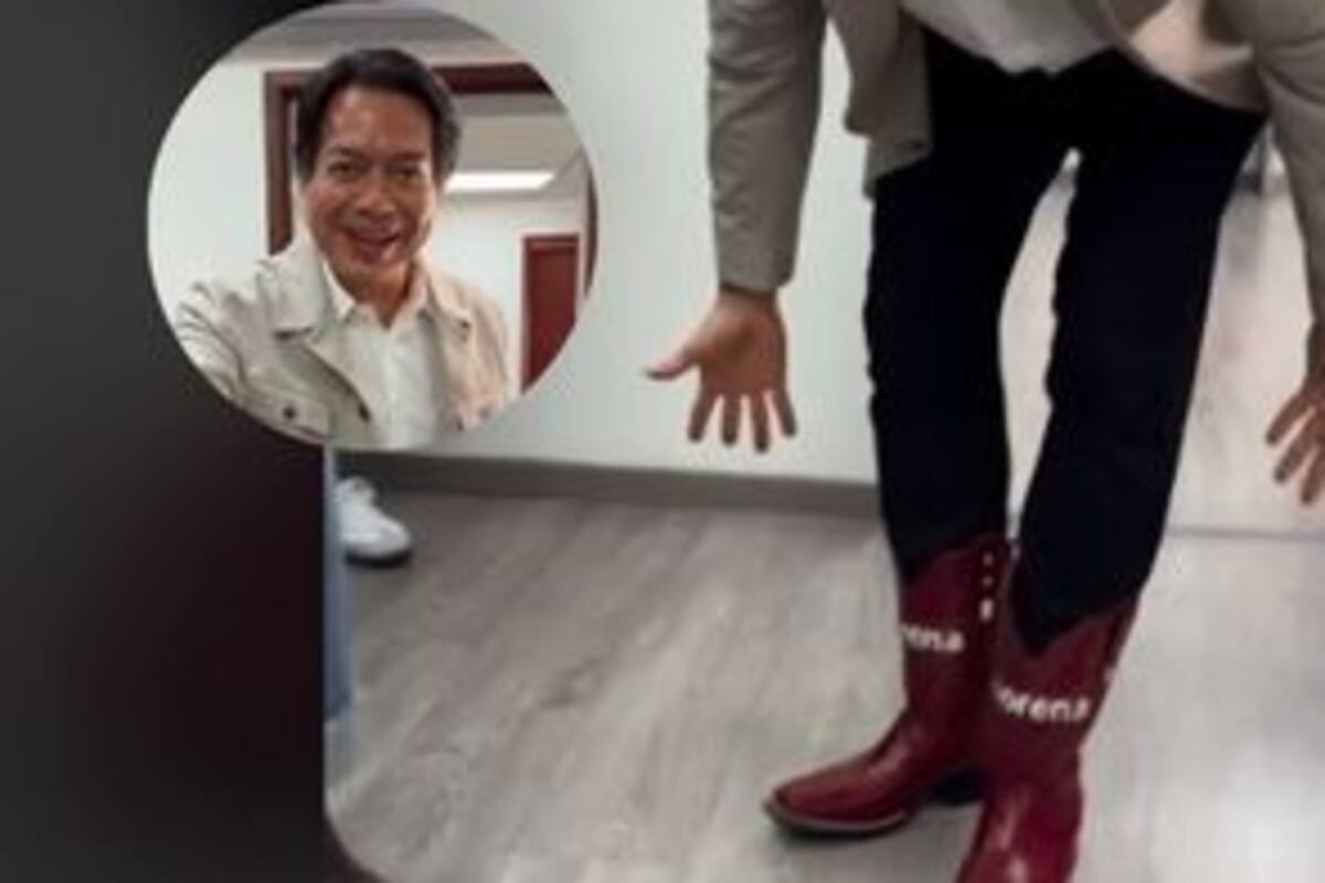 VIDEO: Así son las botas de “Morena” de Mario Delgado que causan furor en las redes