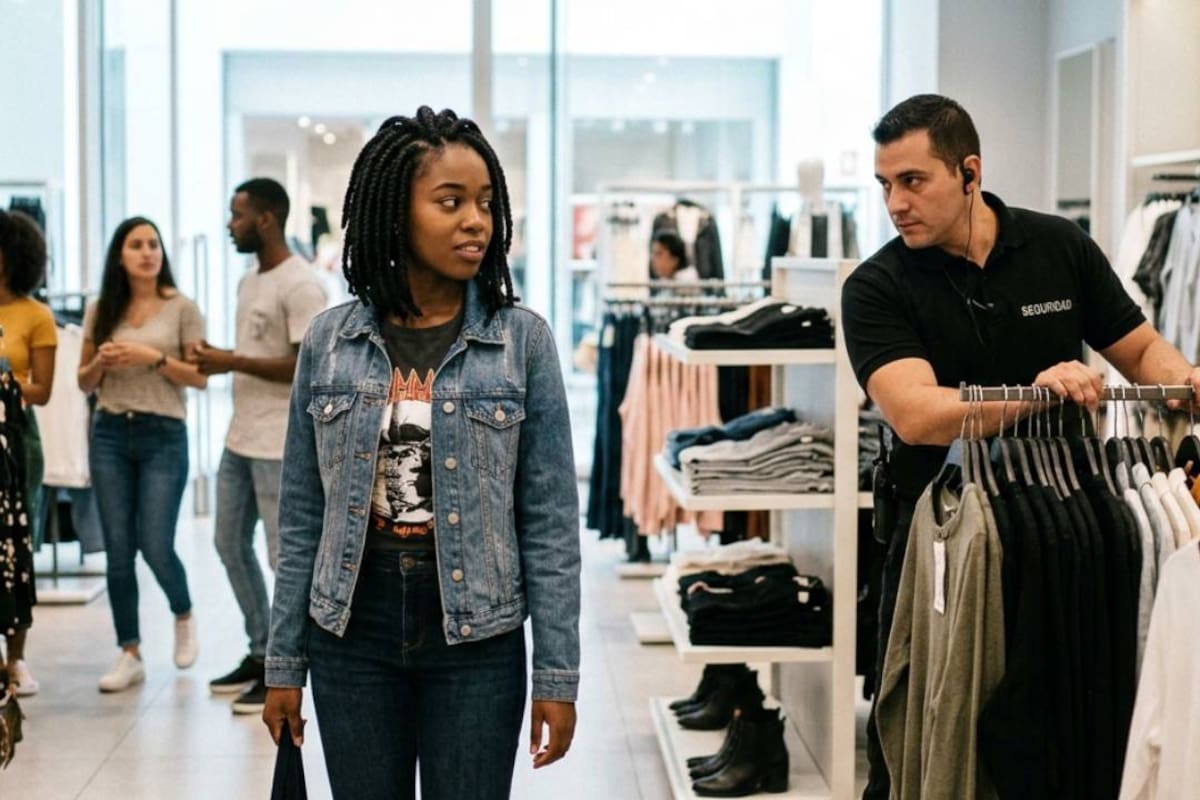 ¿Te siguen en una tienda por tu apariencia? Así puedes denunciar este tipo de discriminación conocida como perfilamiento racial