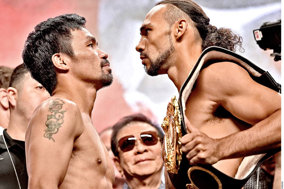 Keith Thurman quiere noquear a Manny Pacquiao