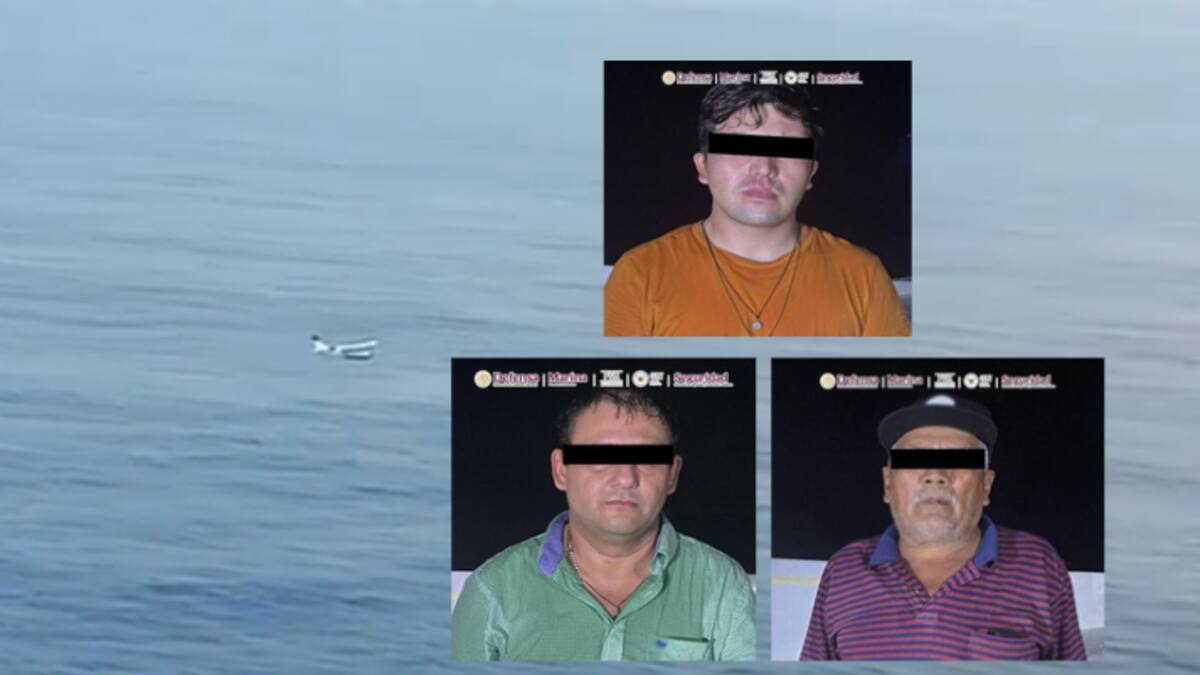 Interceptan aeronave cargada con casi media tonelada de cocaína en Colima: tres detenidos y 95 millones de pesos en pérdidas para el narco