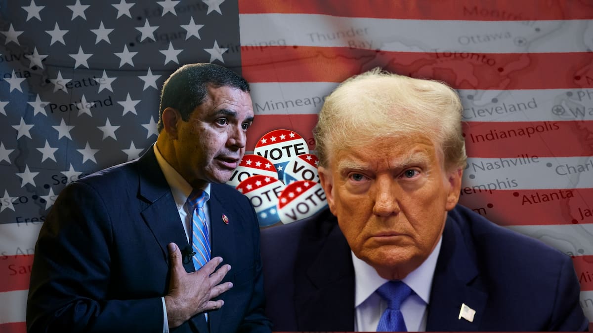 Donald Trump salvó a Henry Cuéllar y su esposa de un caso de soborno y conspiración dándoles el indulto presidencial, pero ahora está muy enojado con él porque el congresista está buscando la reelección como demócrata y no como republicano, y lo acusó de “desleal”