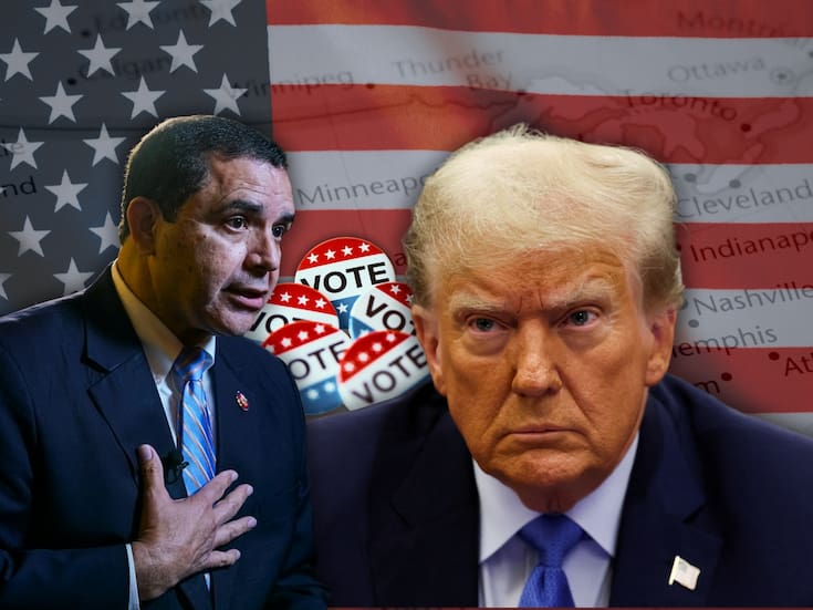 Donald Trump salvó a Henry Cuéllar y su esposa de un caso de soborno y conspiración dándoles el indulto presidencial, pero ahora está muy enojado con él porque el congresista está buscando la reelección como demócrata y no como republicano, y lo acusó de “desleal”