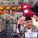 Mientras protestantes queman el Parlamento de Nepal, un funcionario fue perseguido, desnudado y atacado a golpes por una multitud enfurecida (VIDEO)