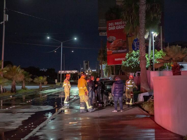 Fuerte choque sobre la Vía Rápida Poniente