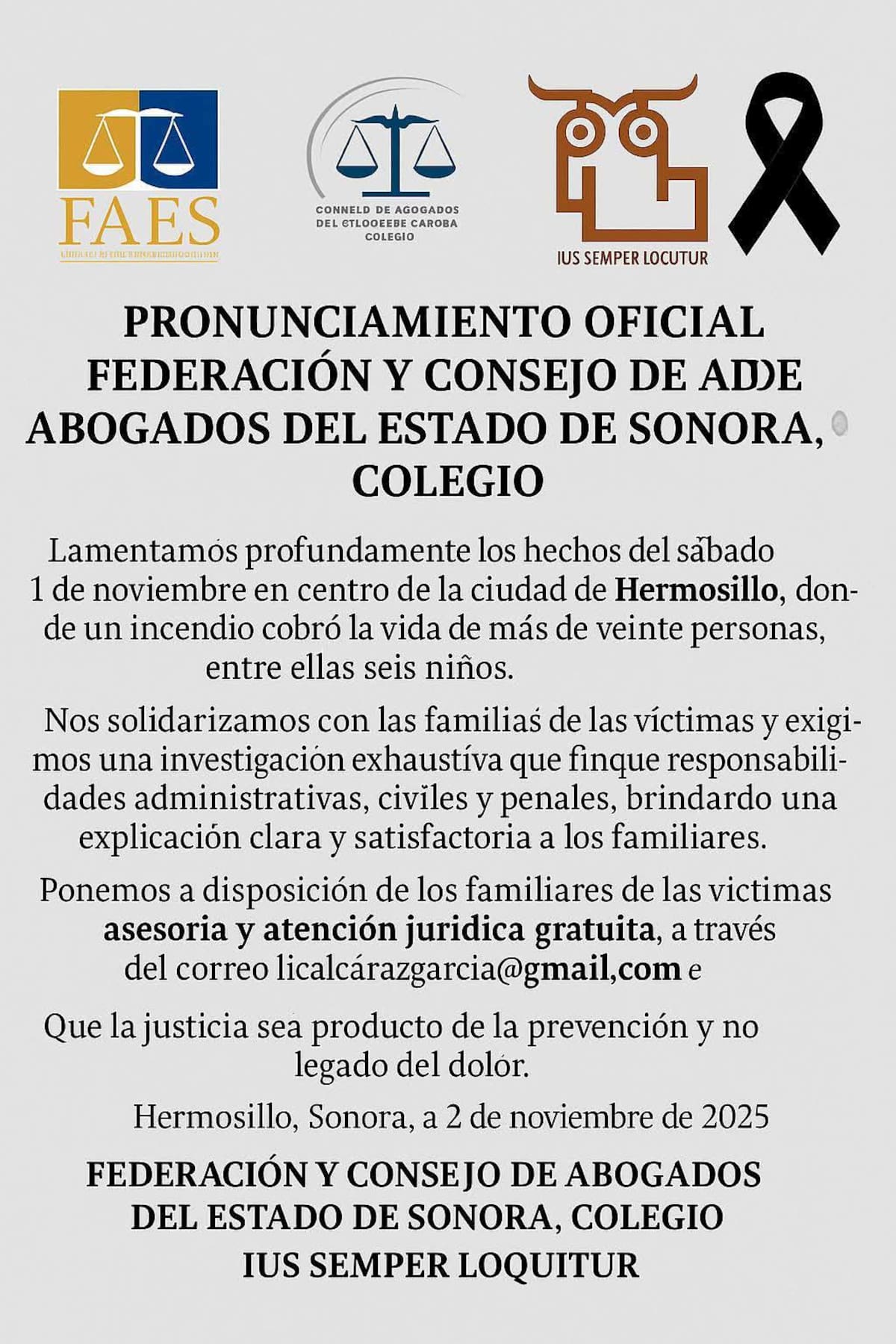 Foto: FAAES en Facebook.