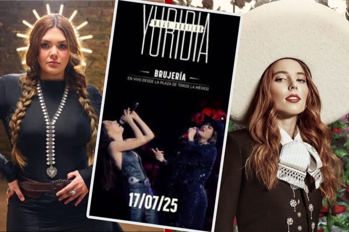 Yuridia estrena “Brujería” con Majo Aguilar EN VIVO desde la Plaza de Toros México