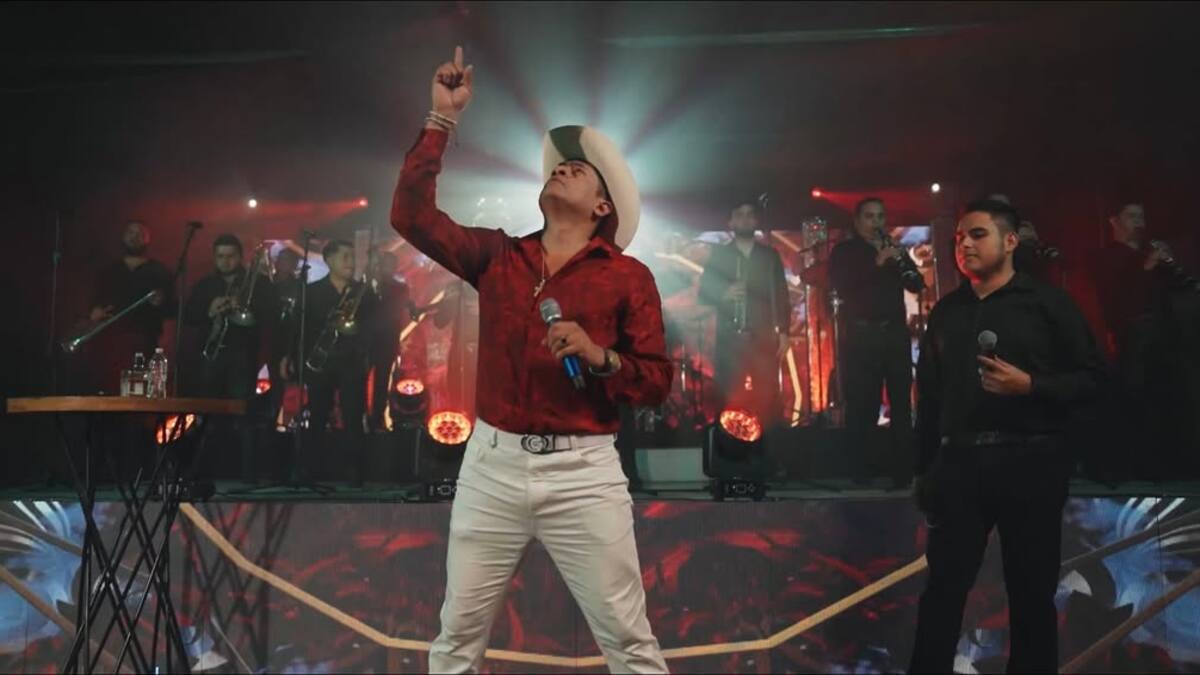 Él es Paco Rodríguez “El Rey”, el primo de Pancho Barraza que avanza en la música