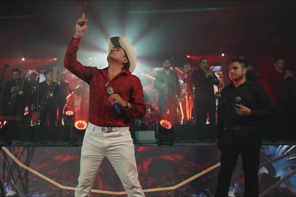 Él es Paco Rodríguez “El Rey”, el primo de Pancho Barraza que avanza en la música