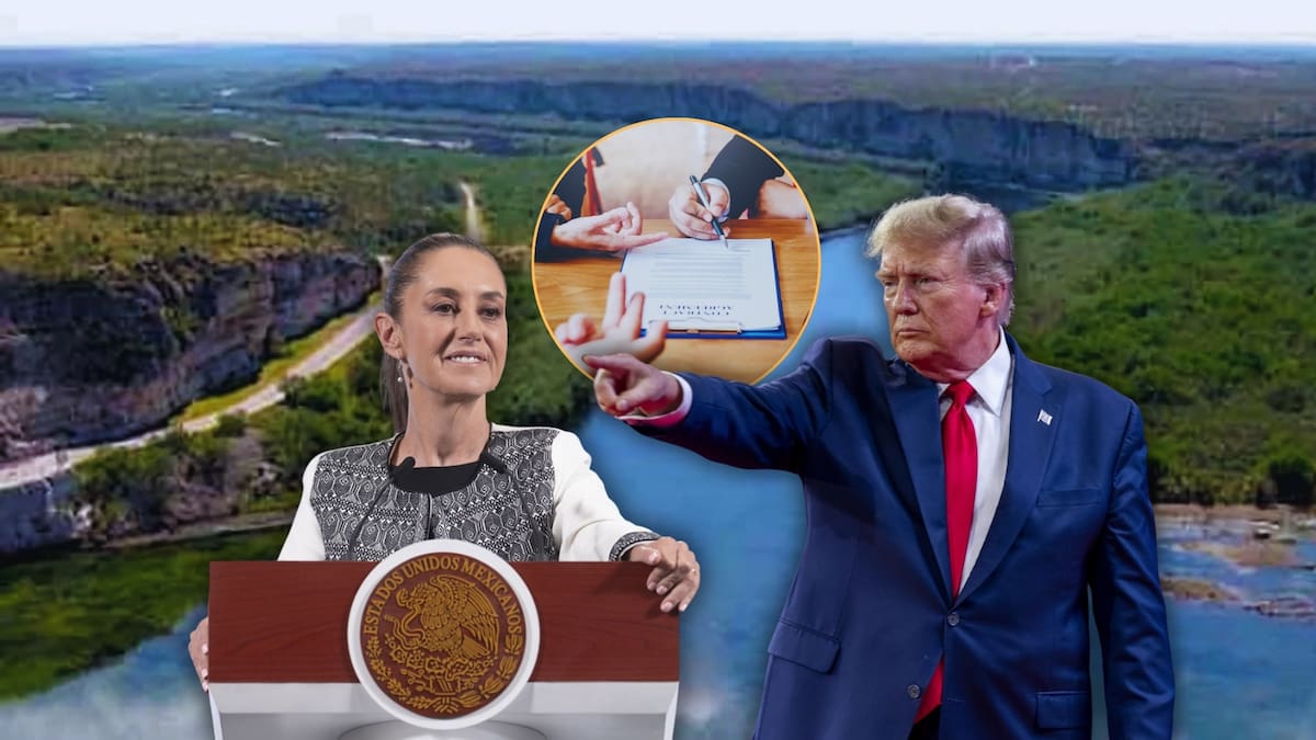 El Tratado de Aguas de 1944 sigue vigente y ha funcionado durante casi 80 años, con flexibilidad, reglas claras y supervisión técnica. Foto: Especial (AP/Gobierno de México/Agencia Reforma)