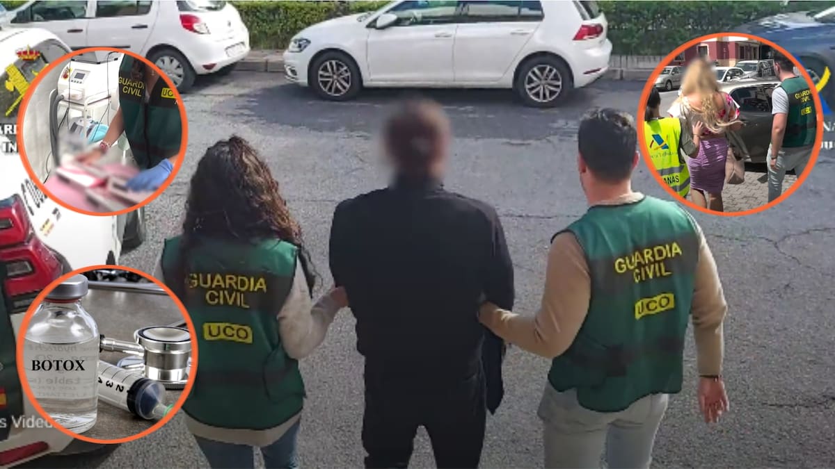Nueve detenidos y más de 10 mil dosis de bótox incautadas tras desmantelar clínicas estéticas clandestinas donde personal sin formación médica y profesionales colegiados aplicaban tratamientos ilegales en cuatro provincias de España