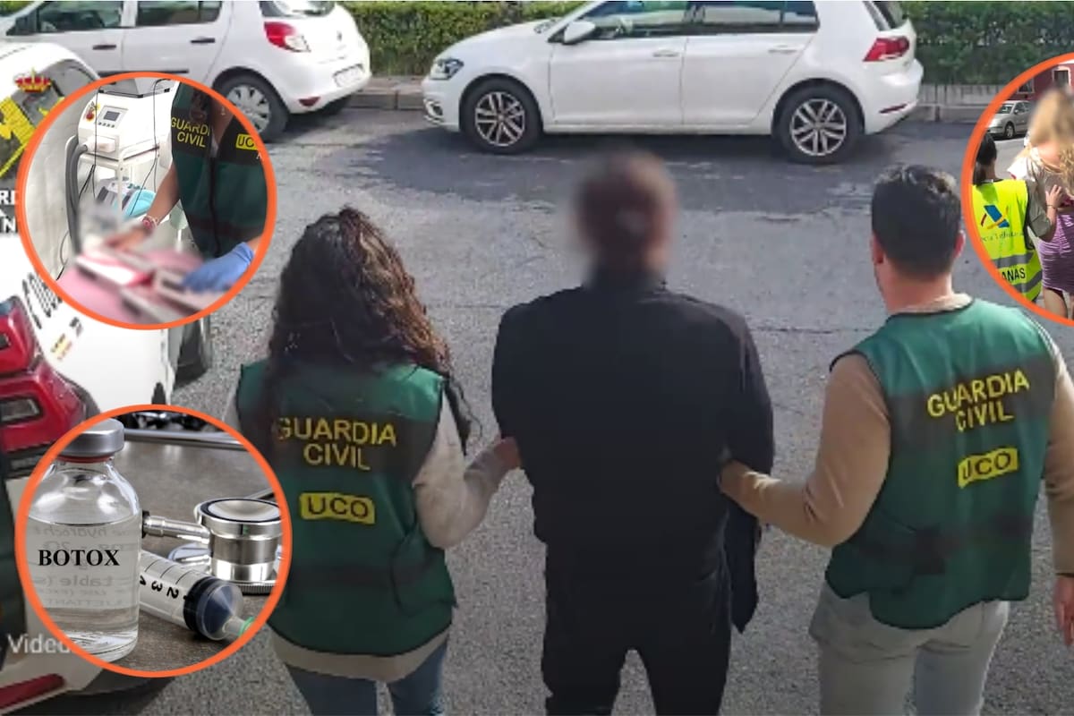 Nueve detenidos y más de 10 mil dosis de bótox incautadas tras desmantelar clínicas estéticas clandestinas donde personal sin formación médica y profesionales colegiados aplicaban tratamientos ilegales en cuatro provincias de España