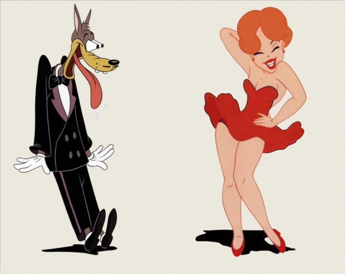 Tex Avery Red Hot Riding Hood (1943) también sirvió de inspiración para Jessica Rabbit