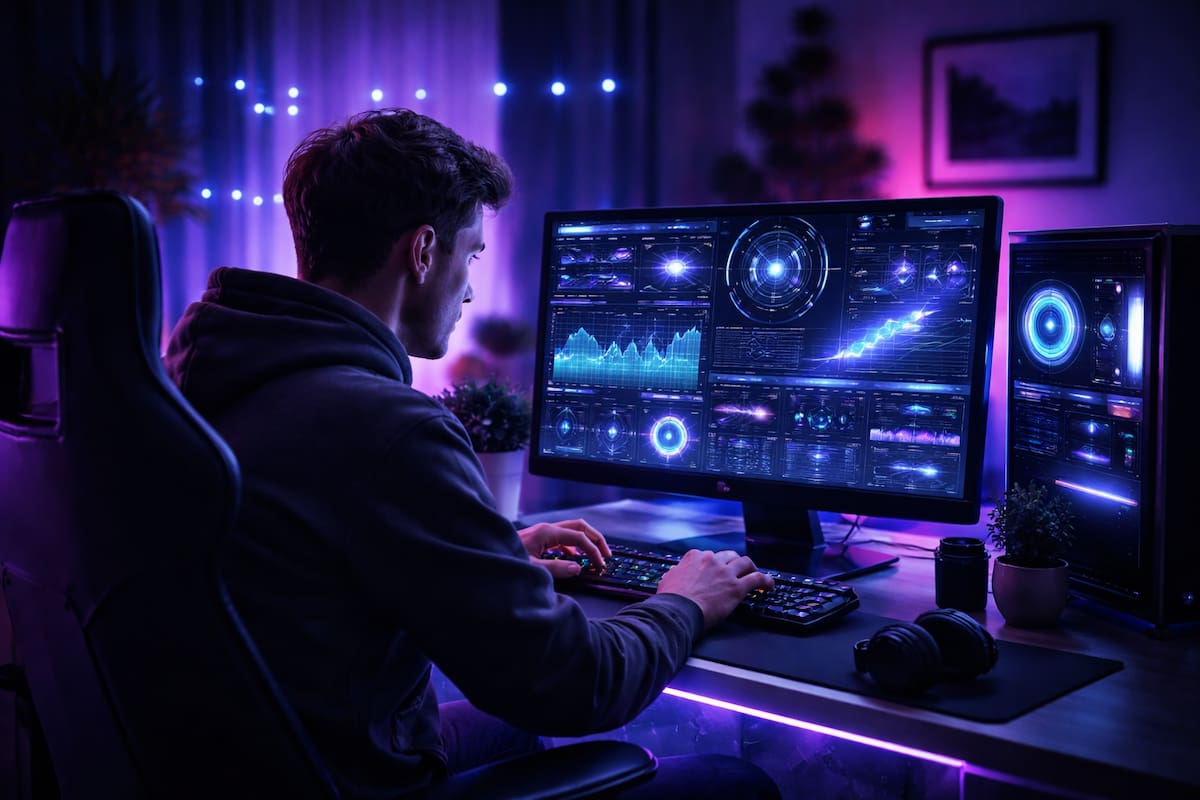 Al utilizar átomos individuales, es posible almacenar una cantidad de información que supera con creces la capacidad de los discos duros actuales. (Foto: Generada con IA)