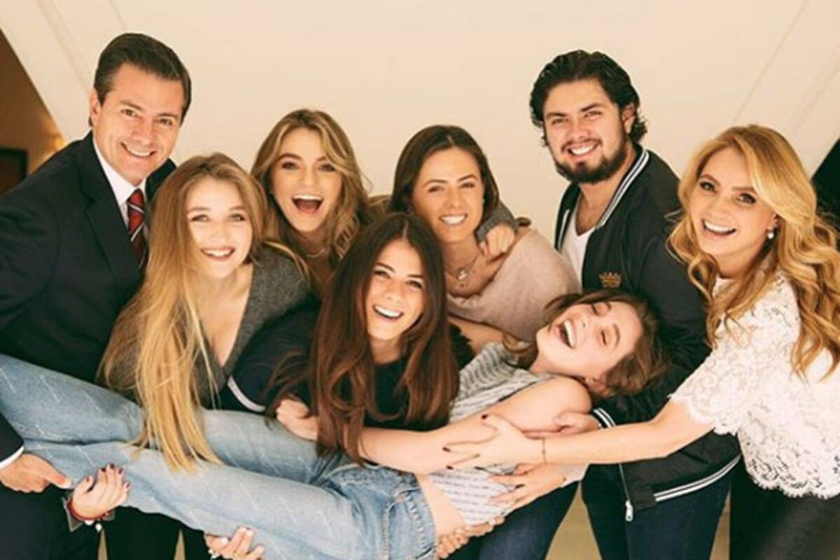 Felicitan hijas de Peña Nieto a Sofía Castro por su nuevo romance