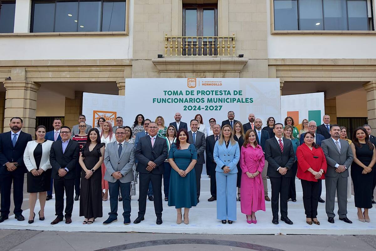 Gabinete 2024-2027: Astiazarán fortalece su equipo en Hermosillo y toma protesta a nuevos funcionarios
