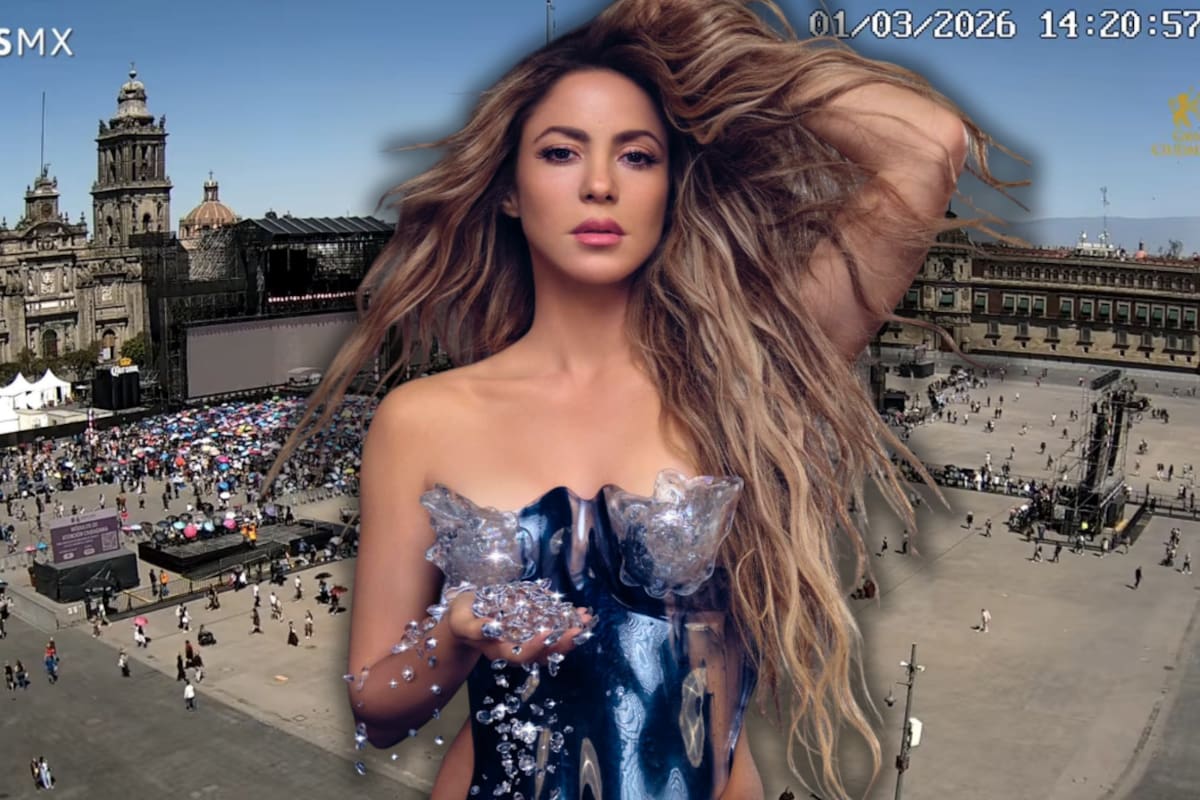 El mensaje que Shakira dedicó a los fans que acamparon en el Zócalo para verla