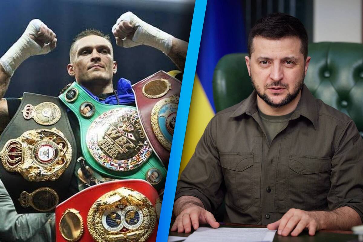 El presidente de Ucrania, Volodímir Zelensky, logra la liberación del boxeador Oleksandr Usyk tras su detención en Polonia
