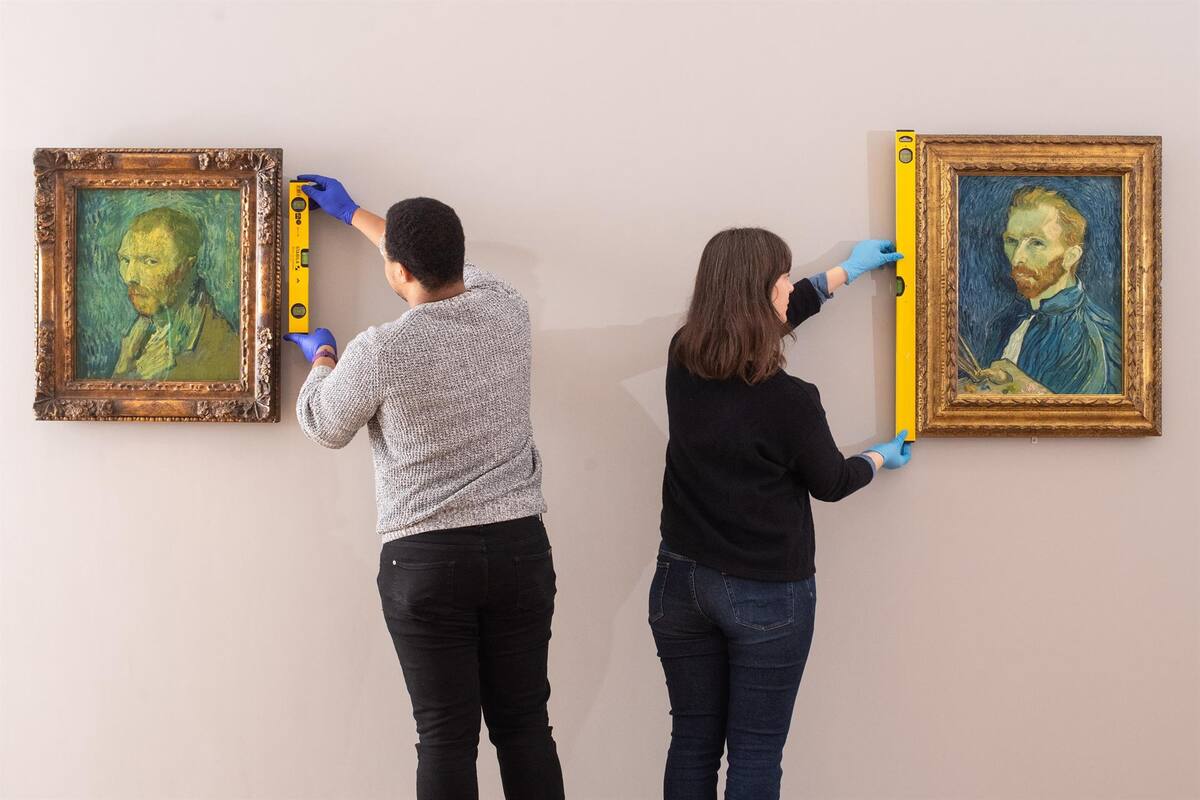 El rostro íntimo de Van Gogh expuesto en 16 autorretratos en Londres