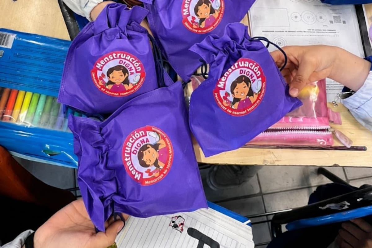 Más de 71 mil adolescentes reciben kits menstruales en BC