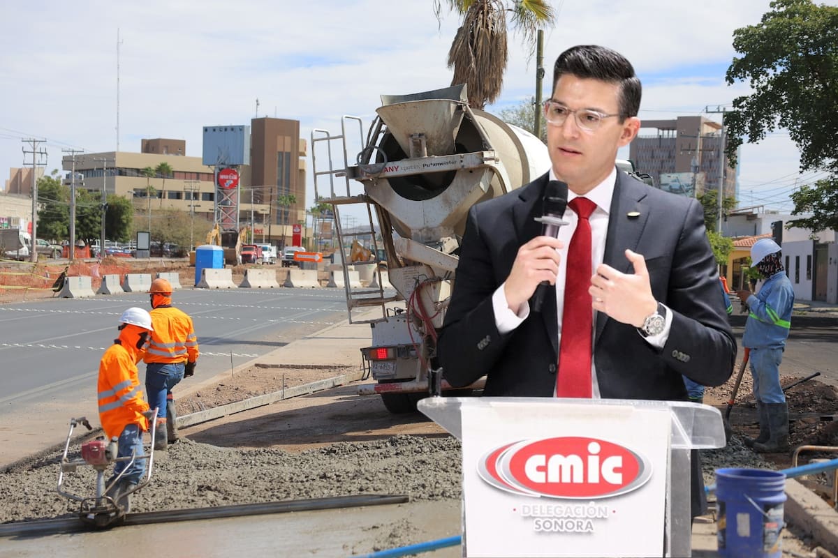 Pide CMIC Sonora que obras públicas se destinen a constructores locales