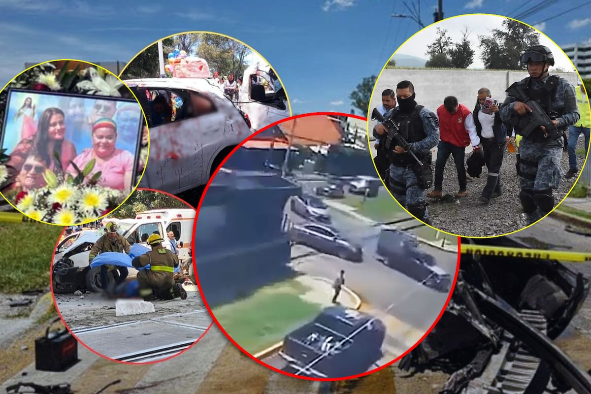 Maquinero estuvo 45 horas ‘atrincherado’ en el tren, luego de que un vagón de tren suelto embistiera múltiples autos que intentaban cruzar las vías en Irapuato (VIDEO)