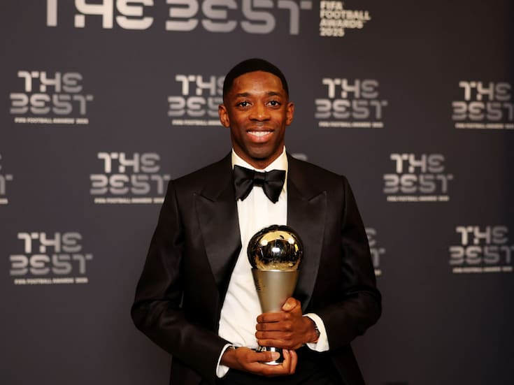 Ousmane Dembélé gana el premio The Best al Mejor Jugador del Año de la FIFA: Estos son todos los ganadores