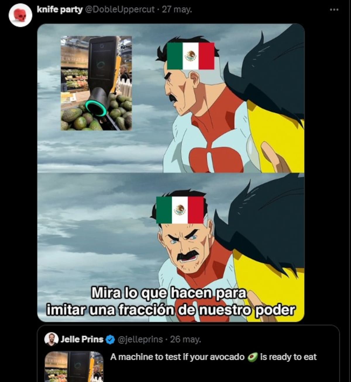 ¿Necesitas una máquina para saber si tu aguacate está maduro? (X)
