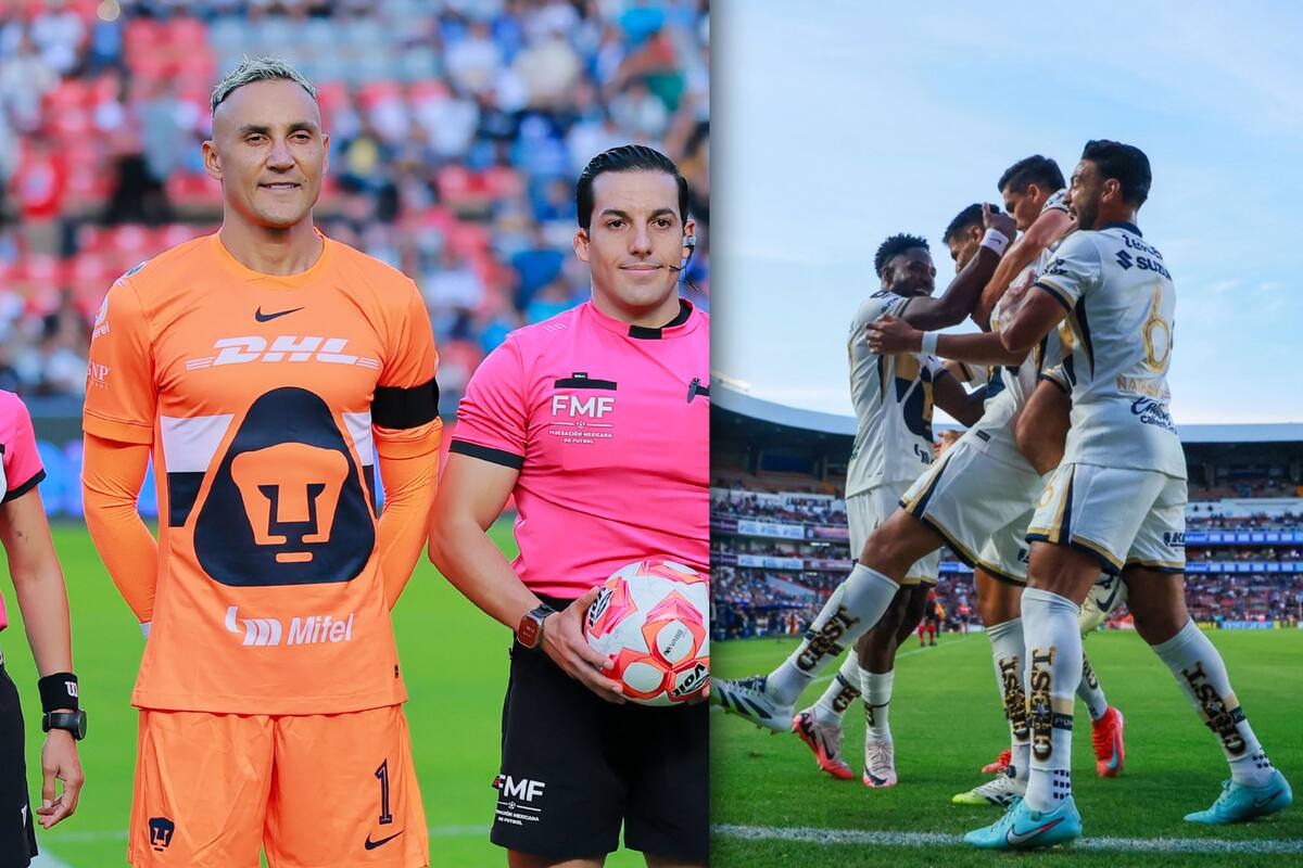 ¡Debut de Keylor Navas! Pumas le pega a Gallos y gana por primera vez en el torneo