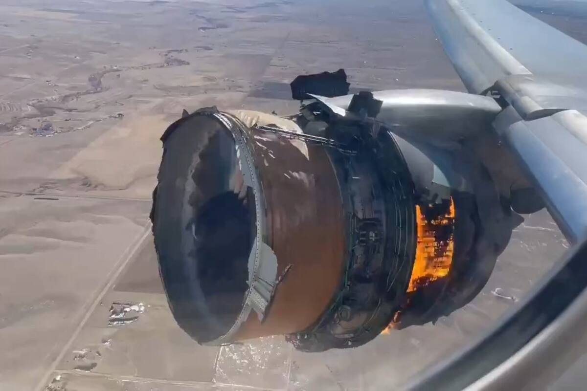 Suspenden vuelos de aviones Boeing 777 tras incidente en Colorado