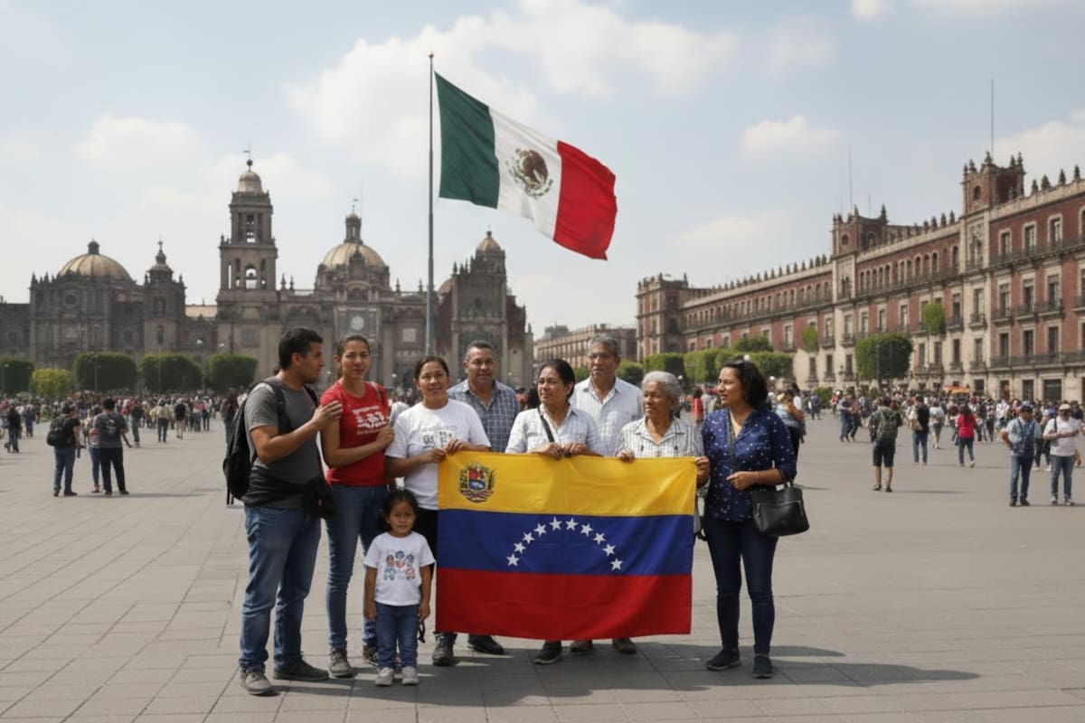 Cómo y dónde viven los venezolanos que han llegado a México