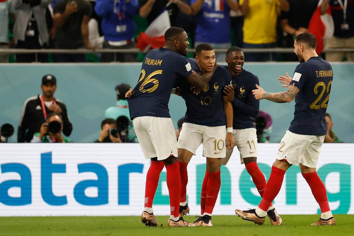 Francia se mete a los cuartos de final del Mundial Qatar 2022 y deja fuera a Polonia