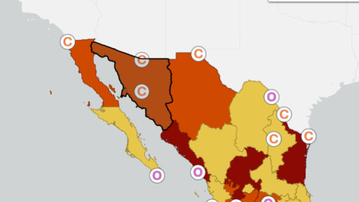 Estados Unidos emite boletín de restricciones de viaje para México y brinda recomendaciones de seguridad para sus ciudadanos durante fiestas decembrinas