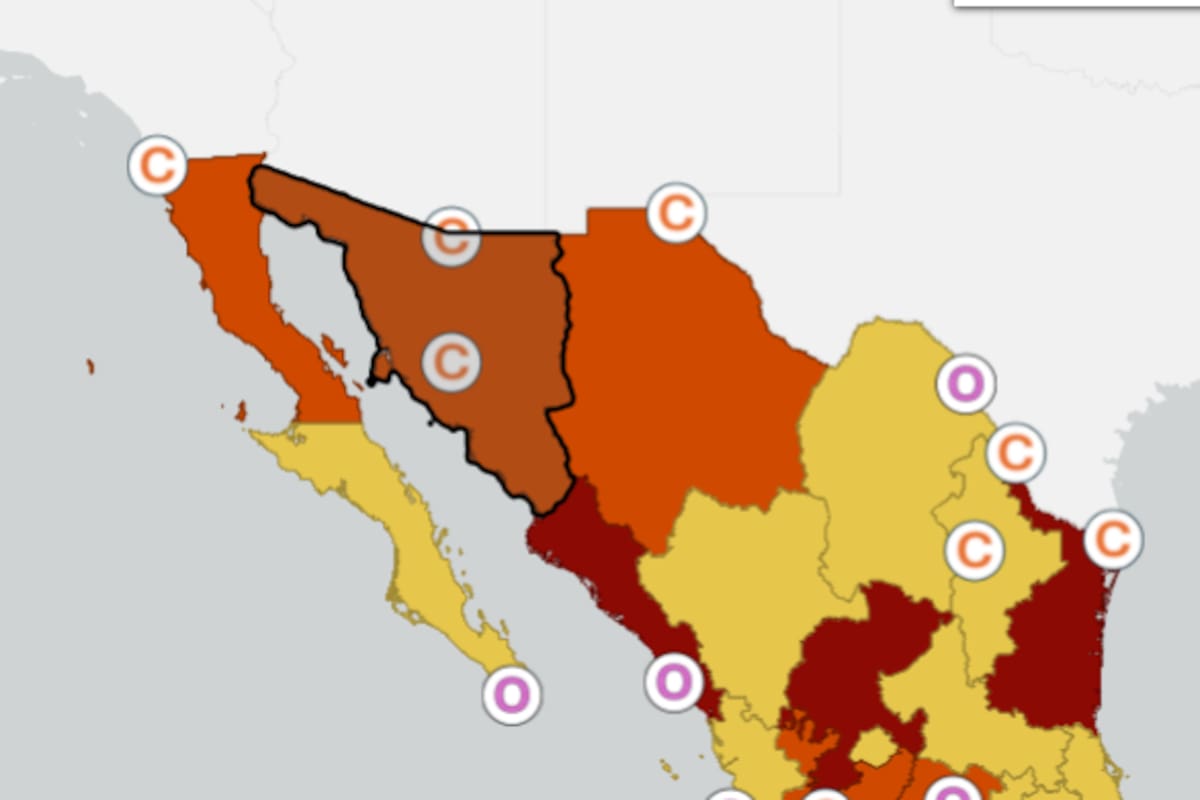 Estados Unidos emite boletín de restricciones de viaje para México y brinda recomendaciones de seguridad para sus ciudadanos durante fiestas decembrinas