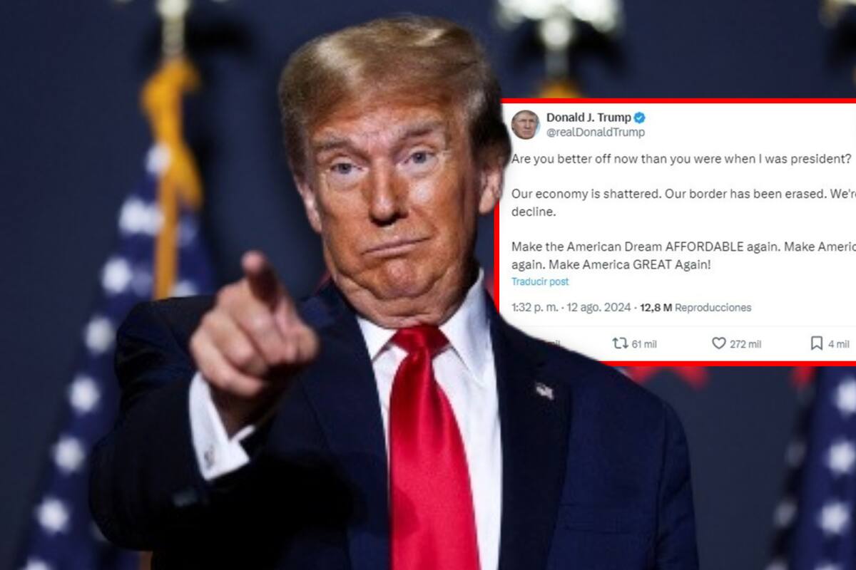 Donald Trump regresa a X a menos de tres meses de las elecciones en EU