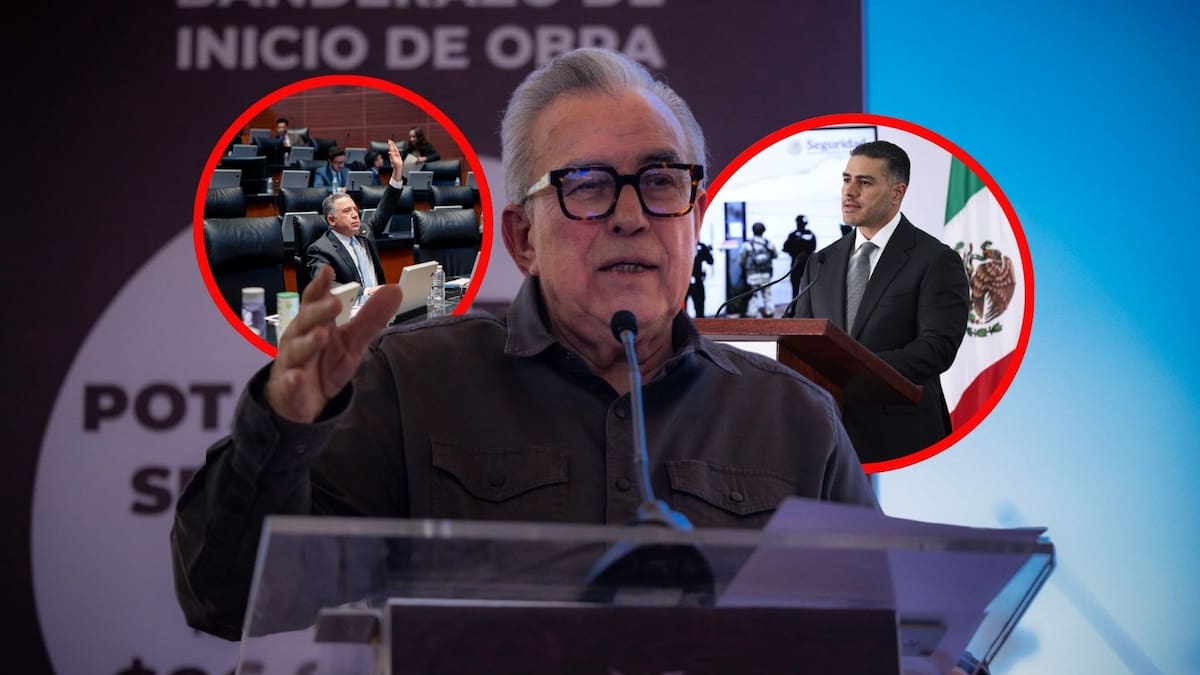 Harfuch aclara que Rocha Moya ya no tiene fuero tras pedir licencia como gobernador y confirma que la FGR definirá su situación jurídica mientras el senador Enrique Inzunza es el único que mantiene esa protección