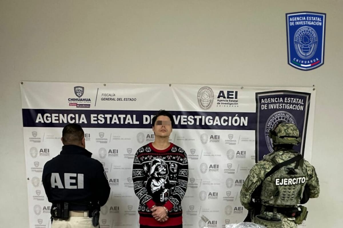 Aseguran arma, municiones y marihuana en cateo a vivienda de Ciudad Juárez; detienen a un hombre