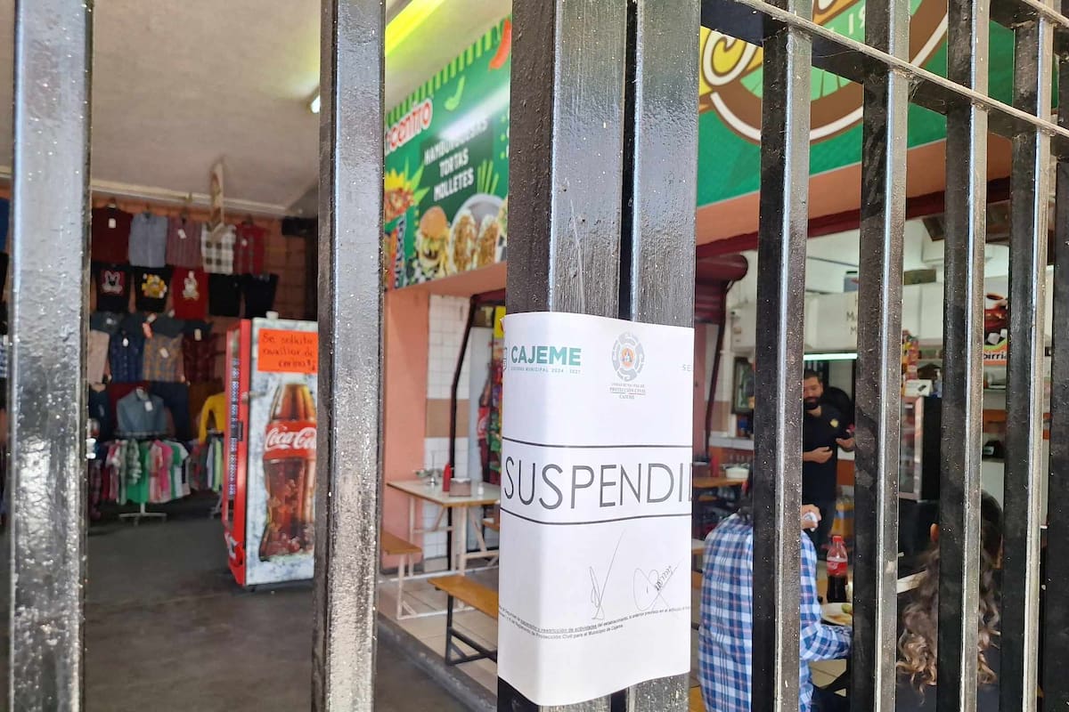 Cierran temporalmente el Mercado Municipal de Cajeme por incumplir normas de Protección Civil