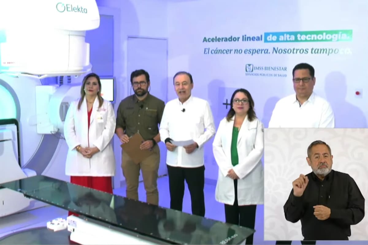 Inaugura Durazo Montaño equipo de alta tecnología para pacientes con cáncer y anuncia gratuidad en el Centro Estatal de Oncología